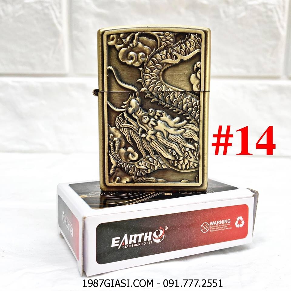 BẬT LỬA ZIPPO HÌNH NỔI #14 - (XÀI XĂNG)