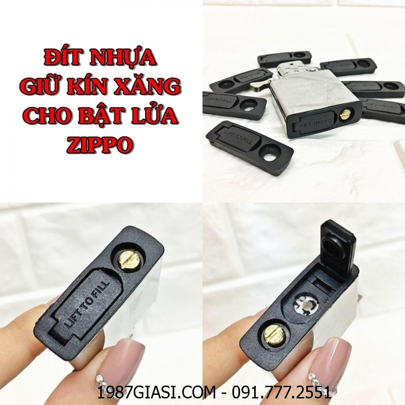 ĐÍT NHỰA GIỮ KÍN XĂNG CHO BẬT LỬA ZIPPO