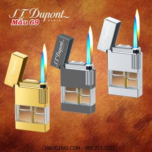 BẬT LỬA DUPONT 2 CHẾ ĐỘ LỬA GAS LỘ THIÊN M-69 (S.T. DUPONT) - (XÀI GAS)