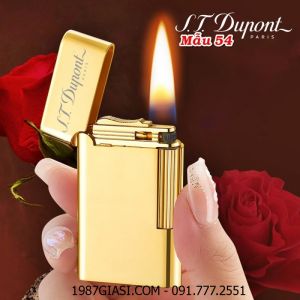 BẬT LỬA DUPONT TRƠN BÓNG M-54 (S.T. DUPONT) - (XÀI XĂNG)